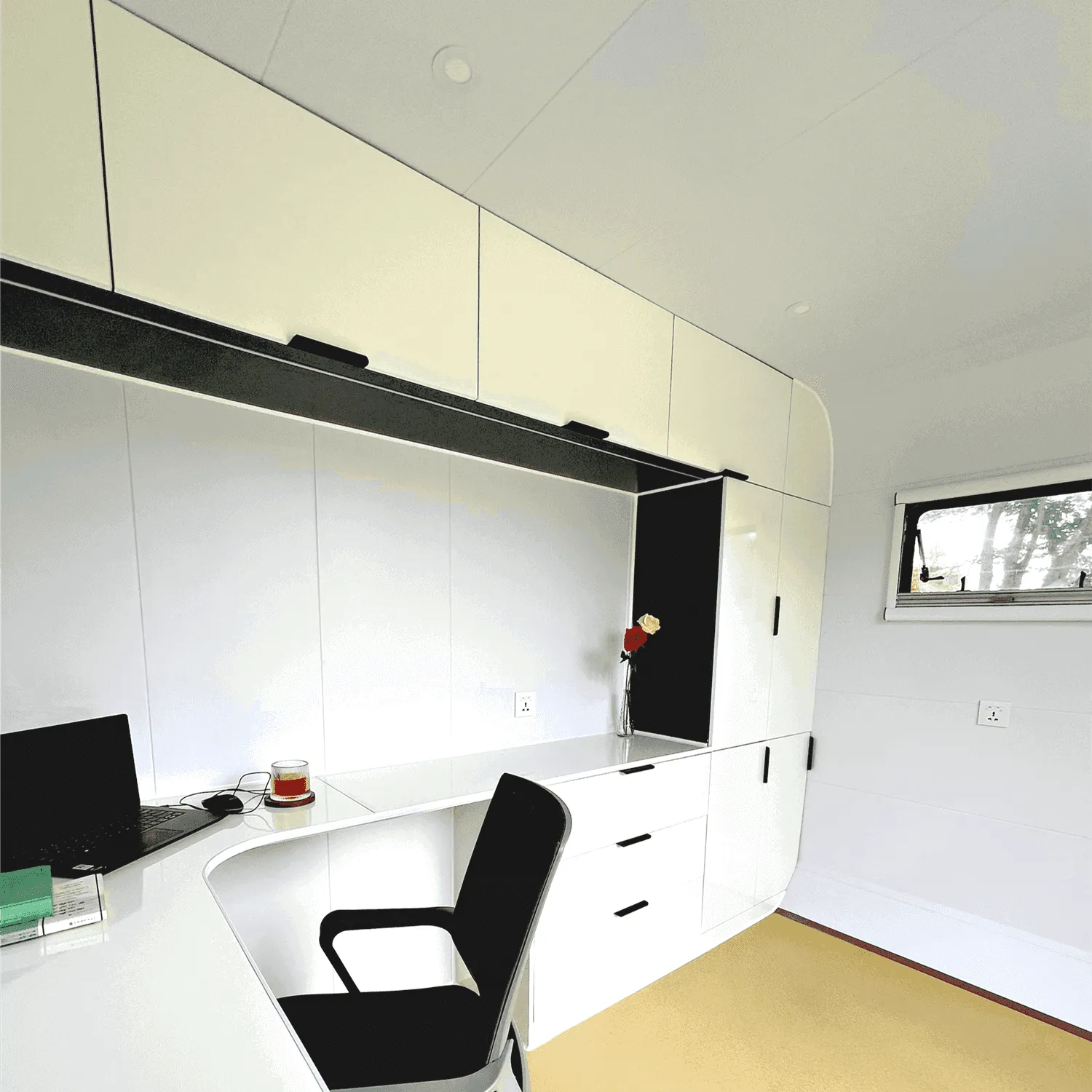 10 ft Modern Tiny Office Apple Cabin