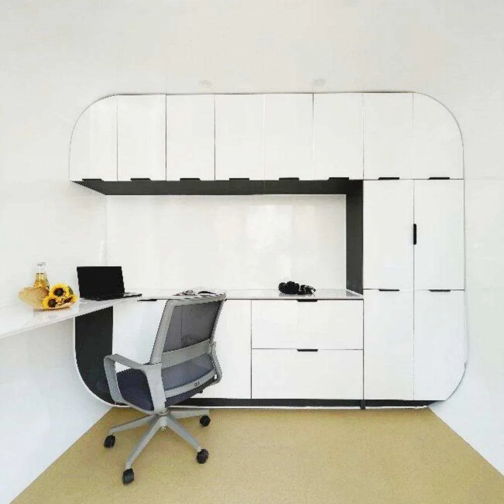 10 ft Modern Tiny Office Apple Cabin