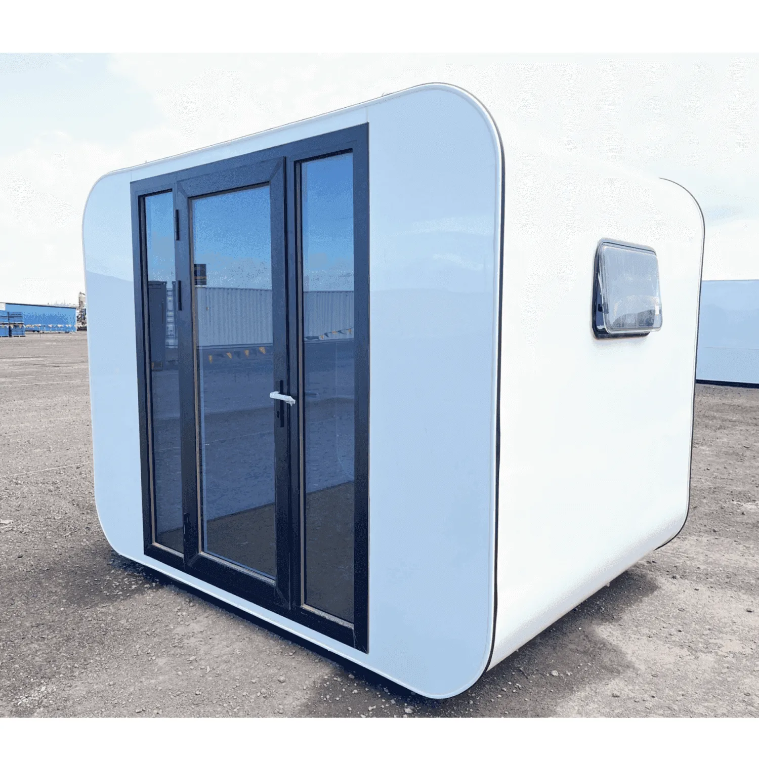 10 ft Modern Tiny Office Apple Cabin