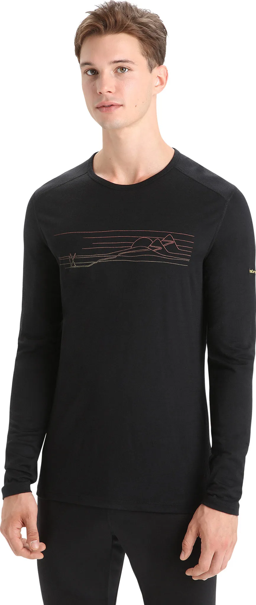 200 Oasis Long Sleeve Crewe Baselayer Top - Men's|-|Couche de base à manches longues et col rond 200 Oasis - Homme