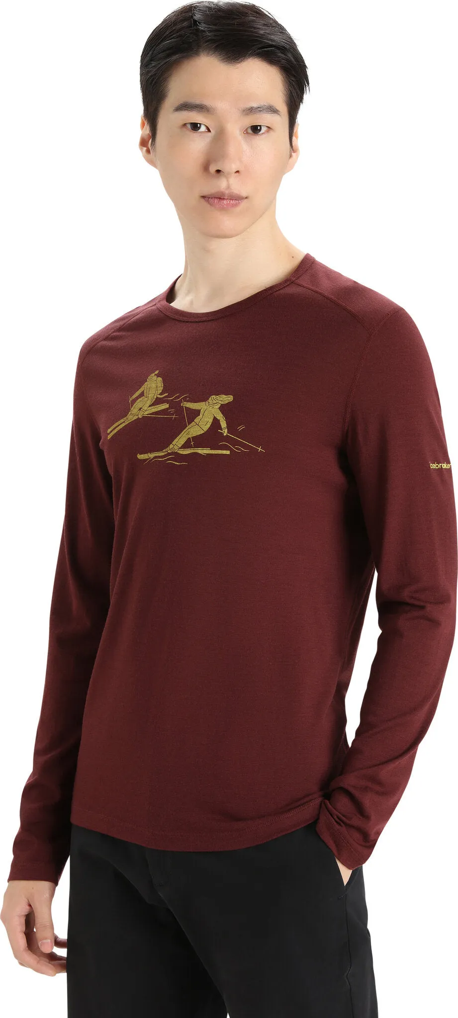 200 Oasis Long Sleeve Crewe Baselayer Top - Men's|-|Couche de base à manches longues et col rond 200 Oasis - Homme