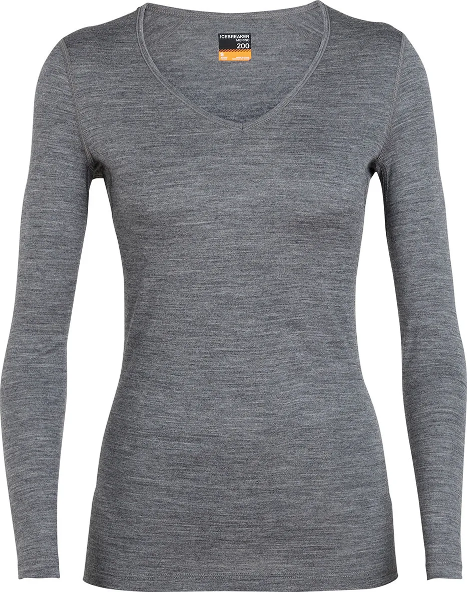 200 Oasis Long Sleeve V - Women's|-|Chandail à manches longues et col V 200 Oasis - Femme