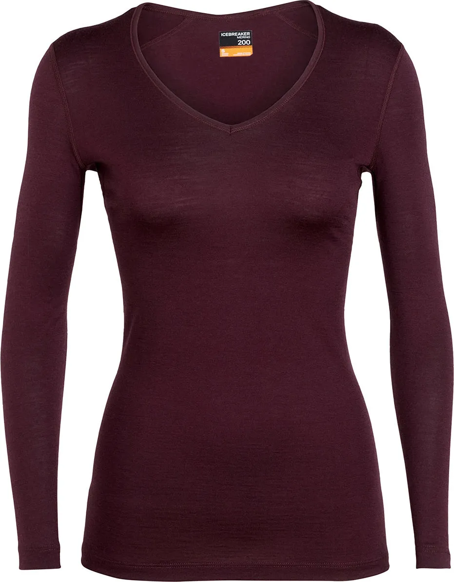 200 Oasis Long Sleeve V - Women's|-|Chandail à manches longues et col V 200 Oasis - Femme