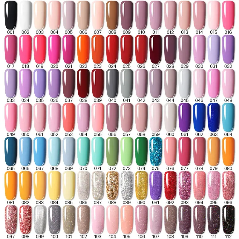 7ML Gel Nail Polish Nude Vernis Semi-Permanent Nail Polish For Nails Soak Off UV LED UV Gel DIY Nail Art Gel Varnishes