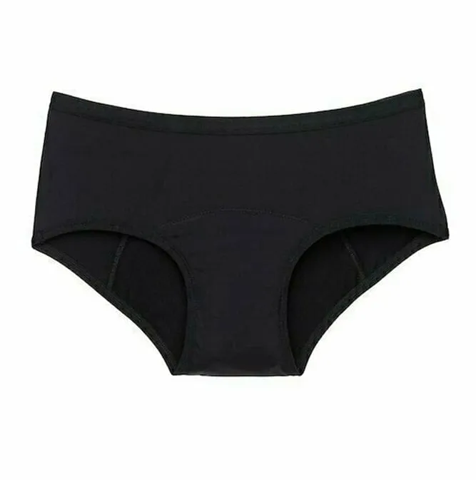 Absorbent Underwear – Midi Brief – Black