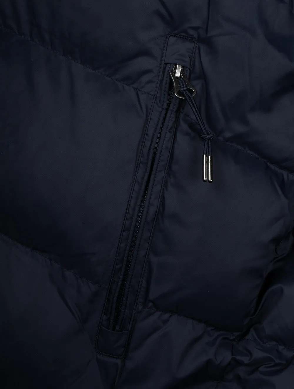 Active Cloud Mid Length Jacket Evening Blue