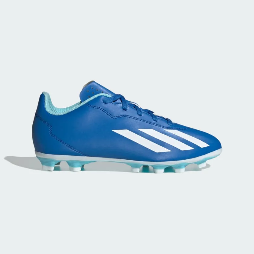 adidas X Crazyfast .4 FxG Boots- Royal/White/Red- JUNIOR