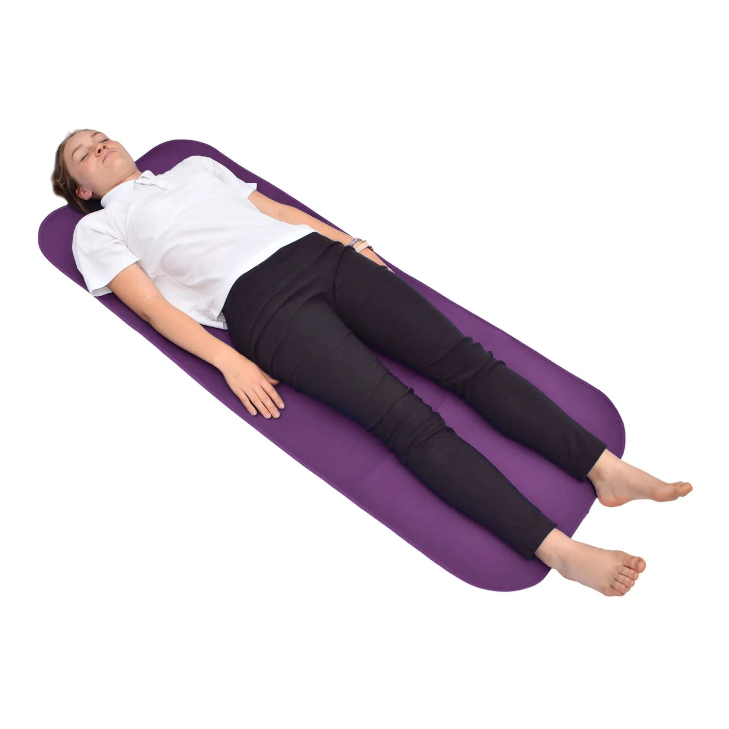 Adult Changing Mat - Aubergine/Black (UK TAX Exempt)