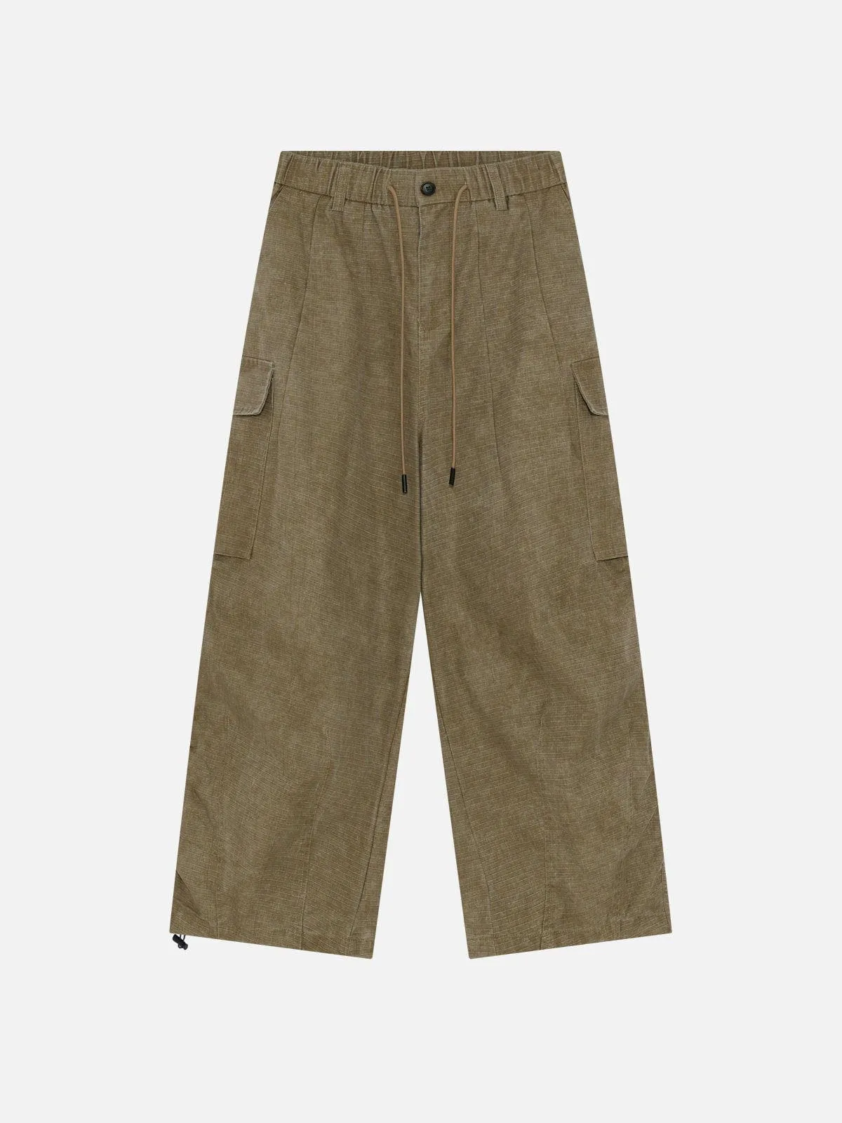 Aelfric Eden Multi Pocket Plaid Cargo Pants