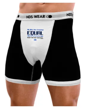 All Bits Are Created Equal - Net Neutrality Mens Boxer Brief Underwear