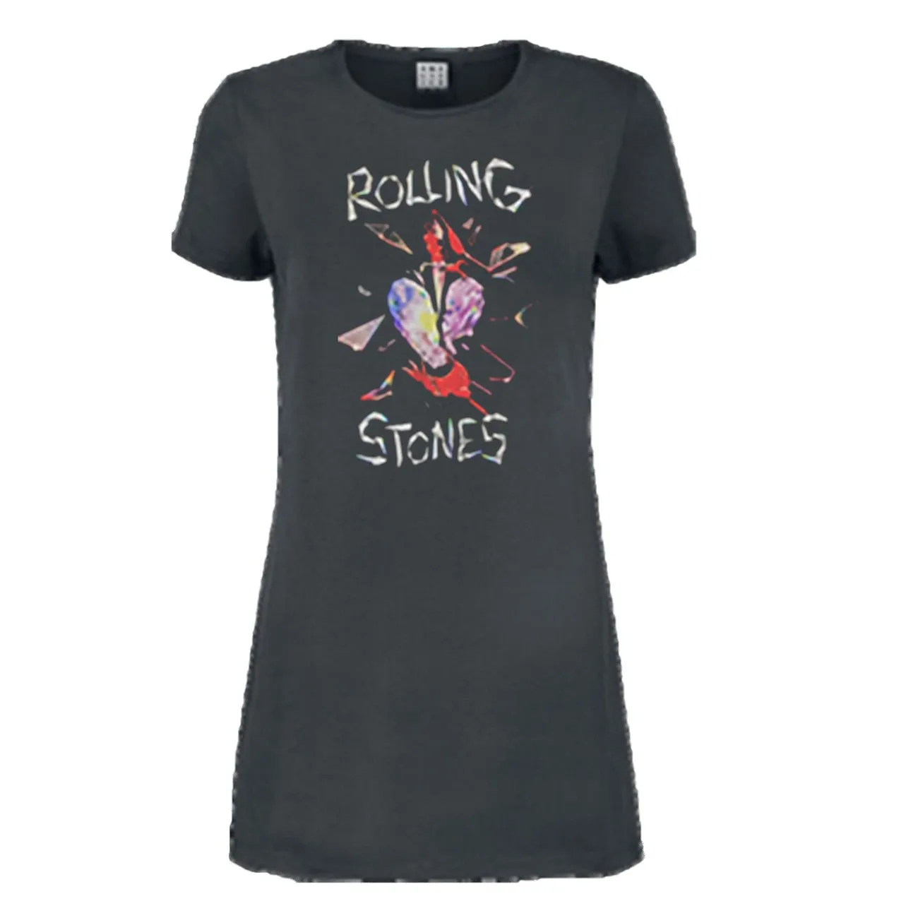 Amplified Womens/Ladies Hackney Diamonds The Rolling Stones T-Shirt Dress