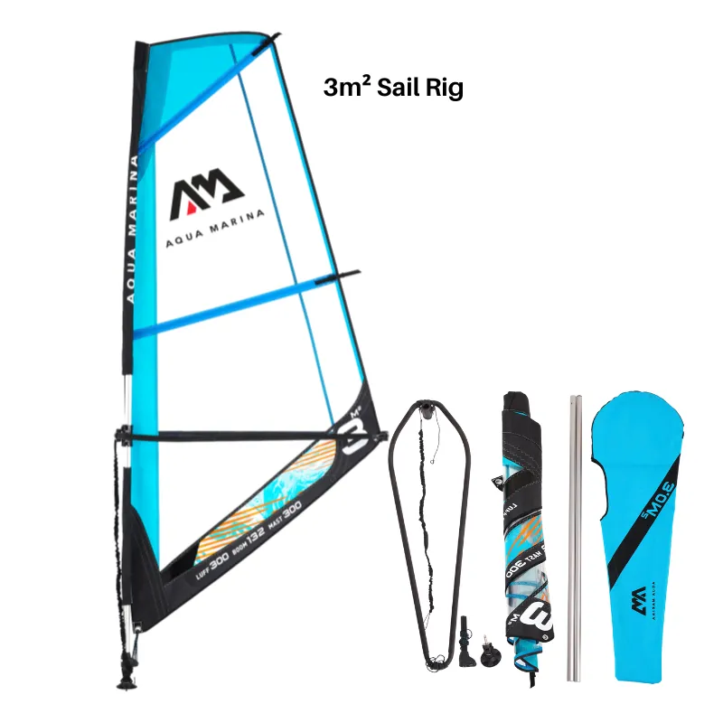 Aqua Marina 10’6″ Blade Windsurf 2022 Inflatable Paddle Board SUP   3m² Sail Rig Package