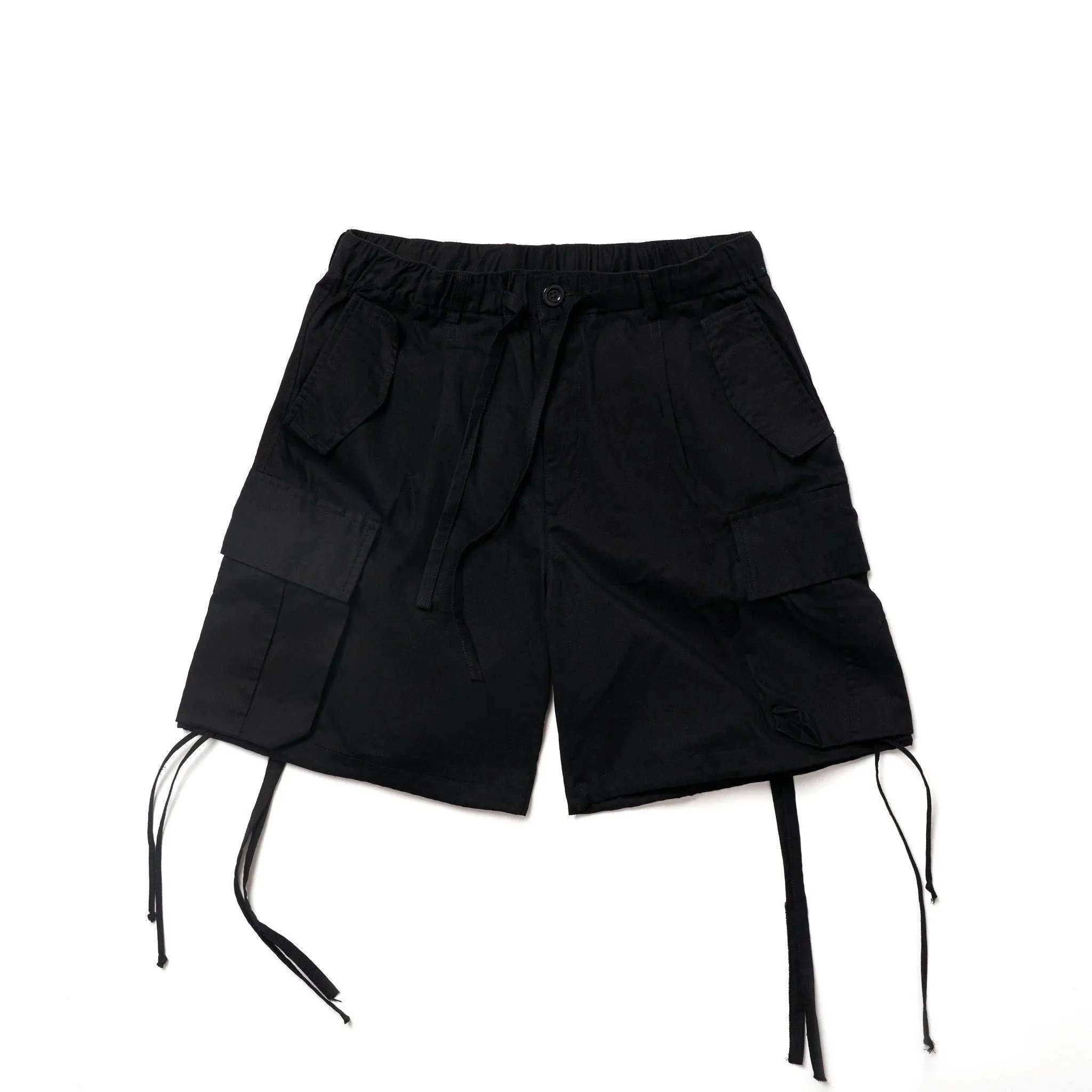 BAGGY CARGO SHORTS - BLACK