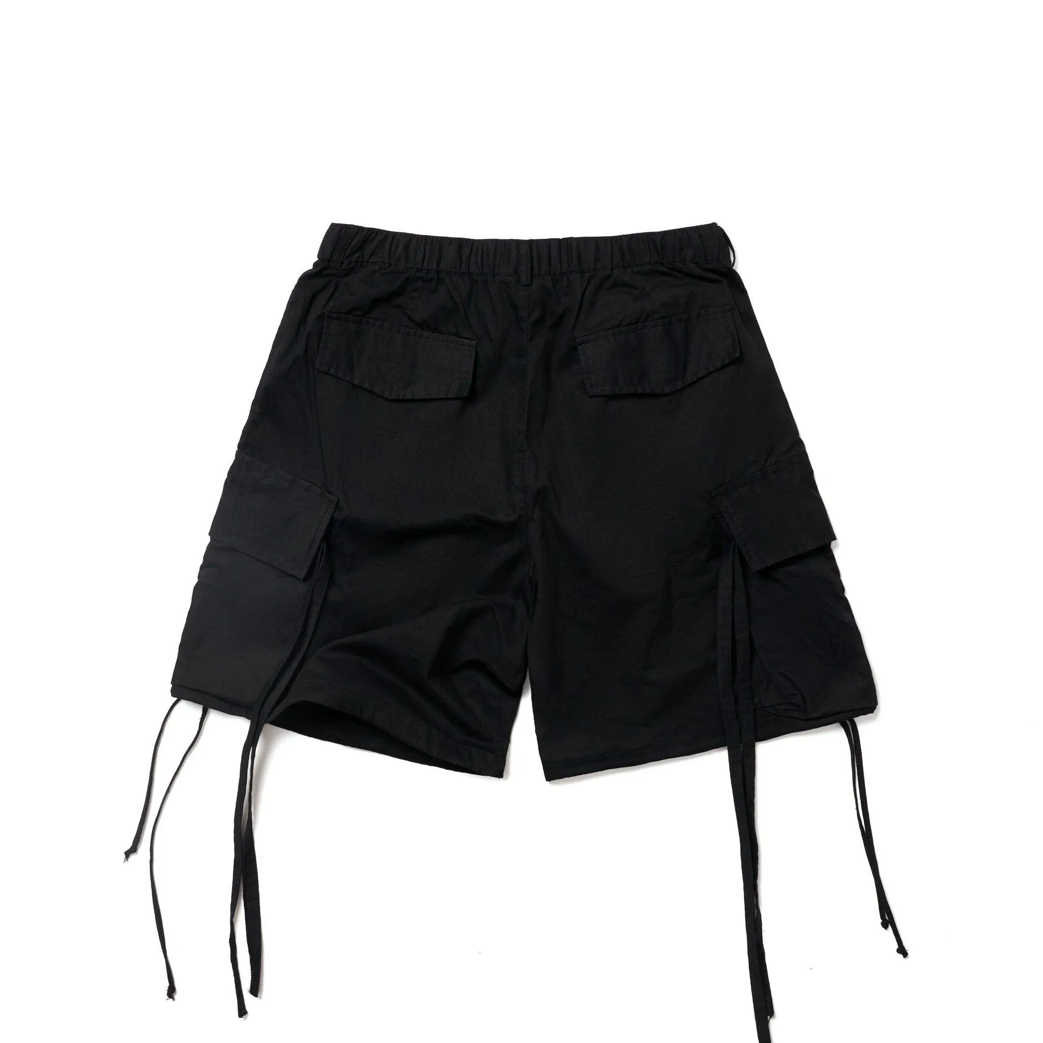 BAGGY CARGO SHORTS - BLACK