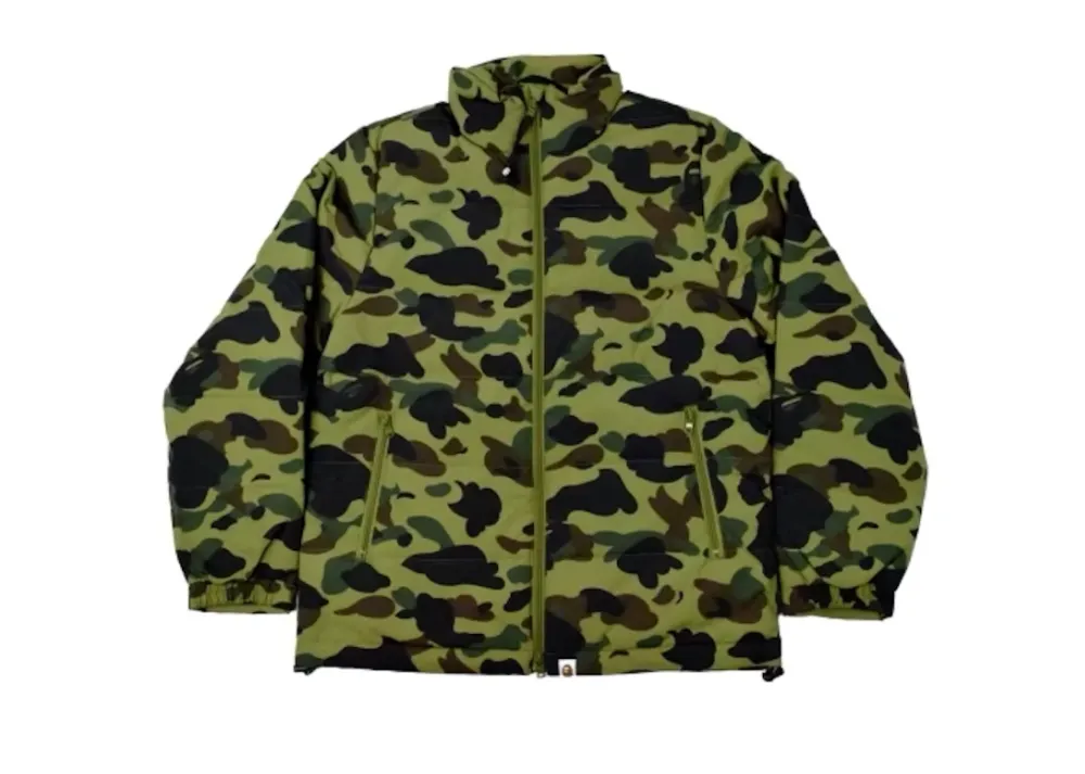 Bape Premium Happy New Year Puffer Jacket (SS22) Green