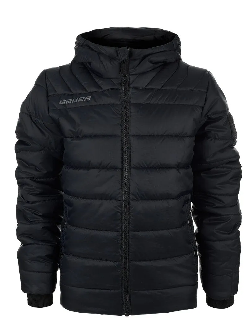 Bauer Youth Supreme Hooded Puffer Jacket Team