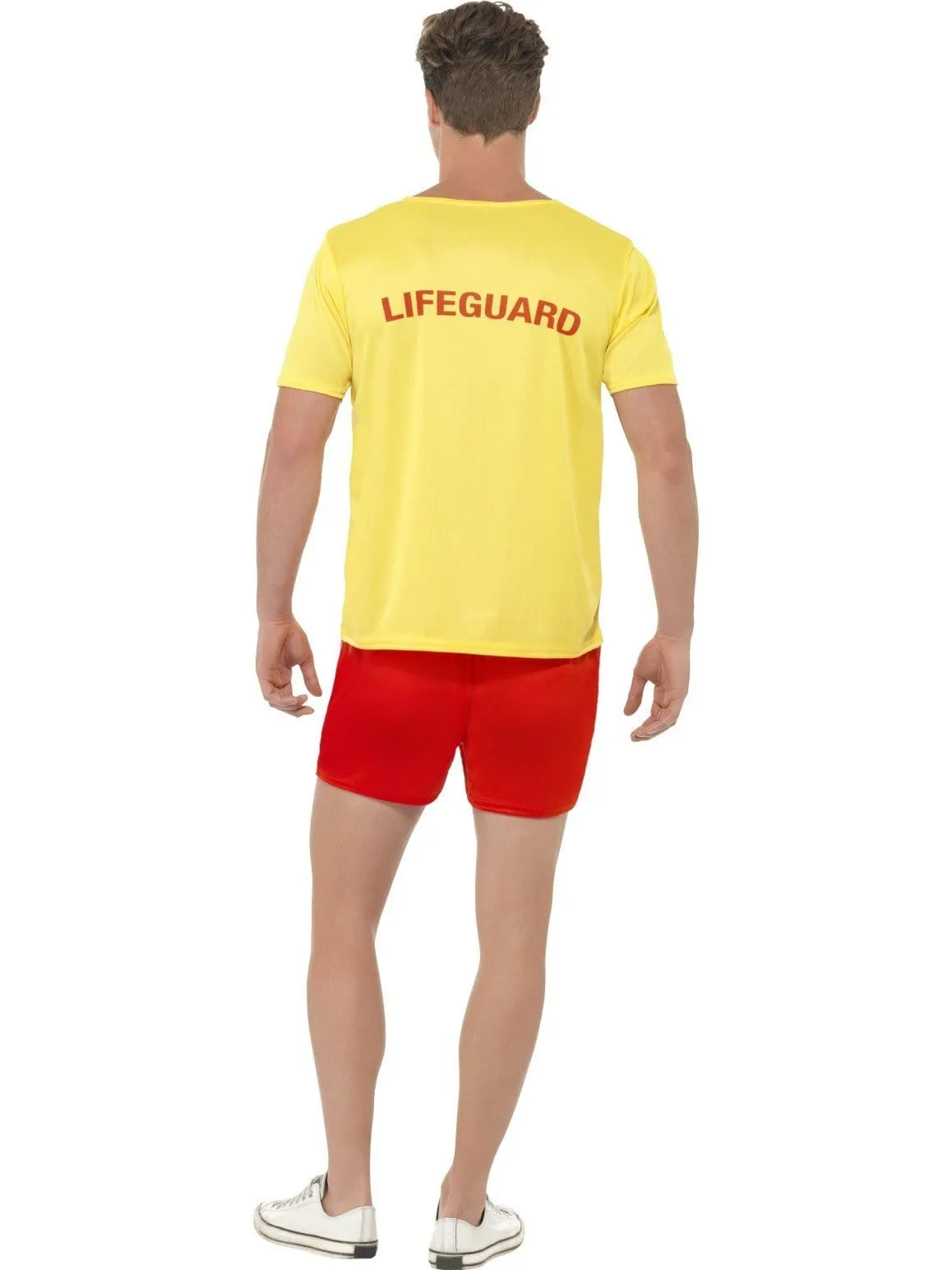 Baywatch Lifeguard Mens Beach Patrol Fancy Dress Party Costume