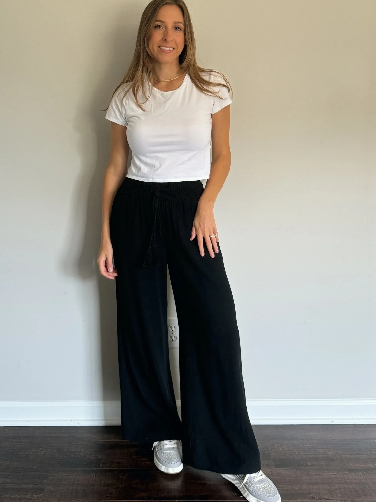 Black Linen Pants