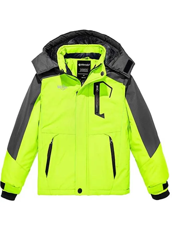 Boys Fleece Ski Jacket