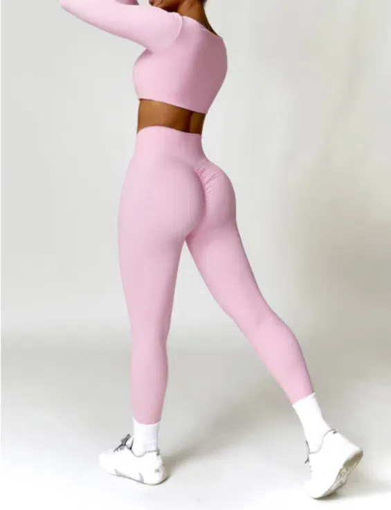 Brunella – Pastel hues – Quick-dry workout set