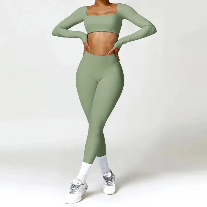 Brunella – Pastel hues – Quick-dry workout set