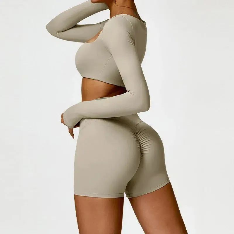 Brunella – Pastel hues – Quick-dry workout set