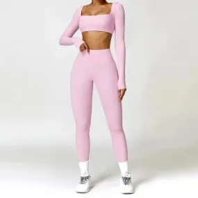 Brunella – Pastel hues – Quick-dry workout set