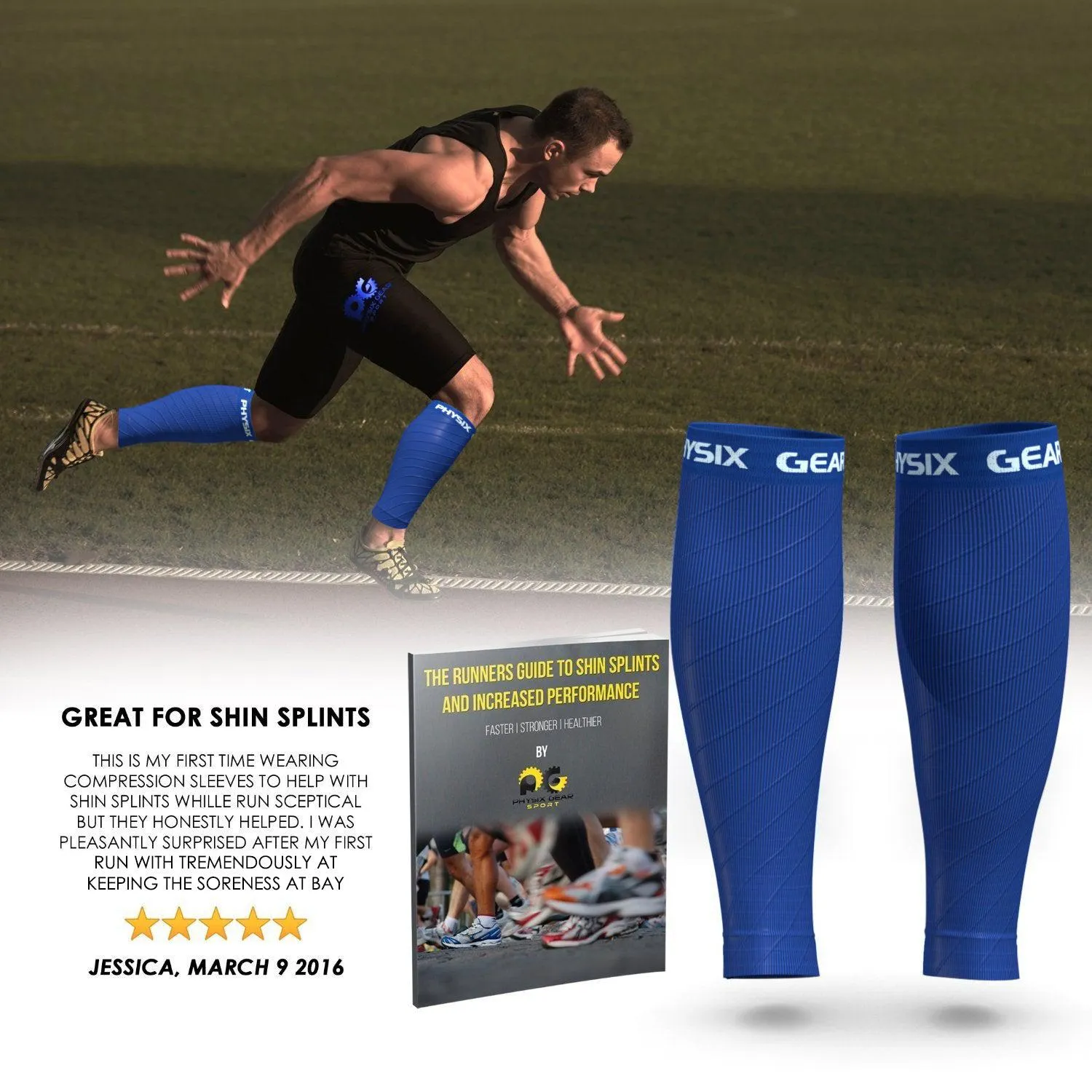 Calf Compression Sleeves - Support and Comfort for Active Lifestyles