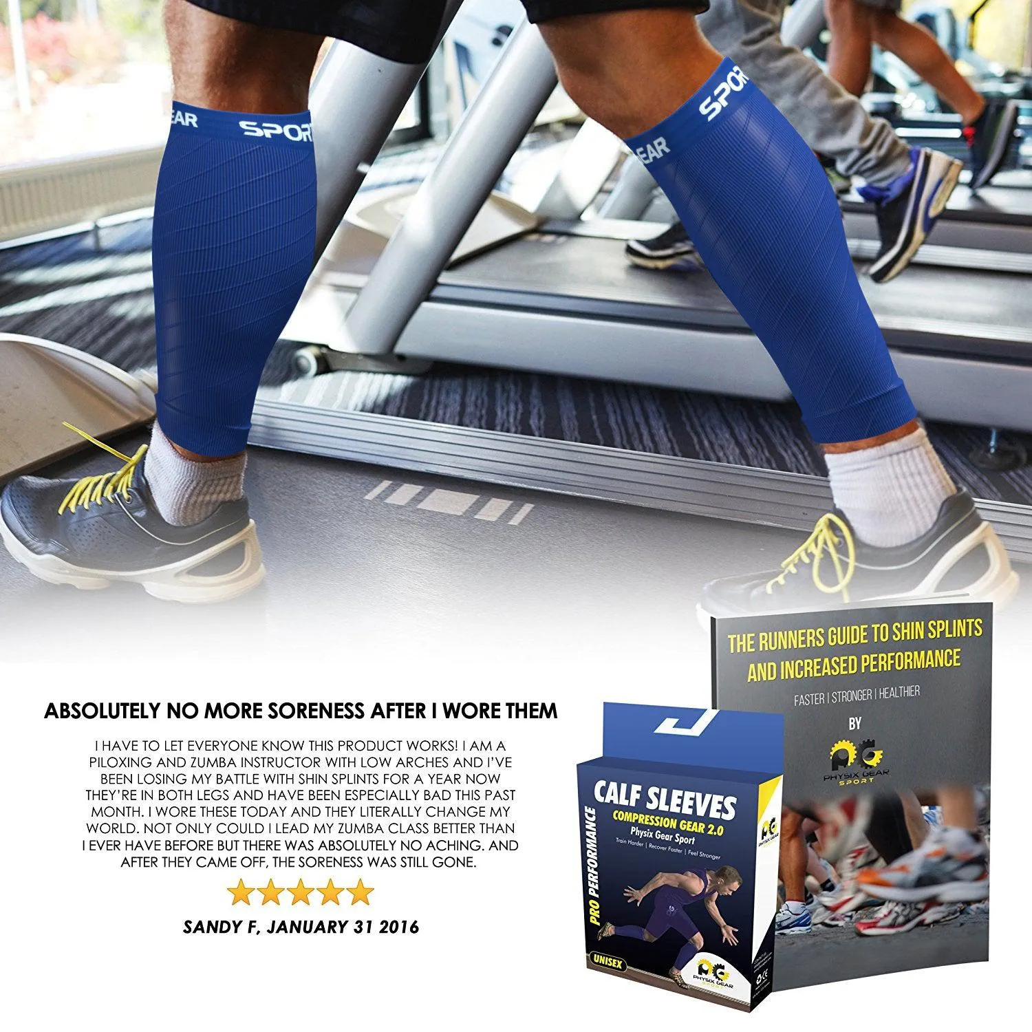 Calf Compression Sleeves - Support and Comfort for Active Lifestyles