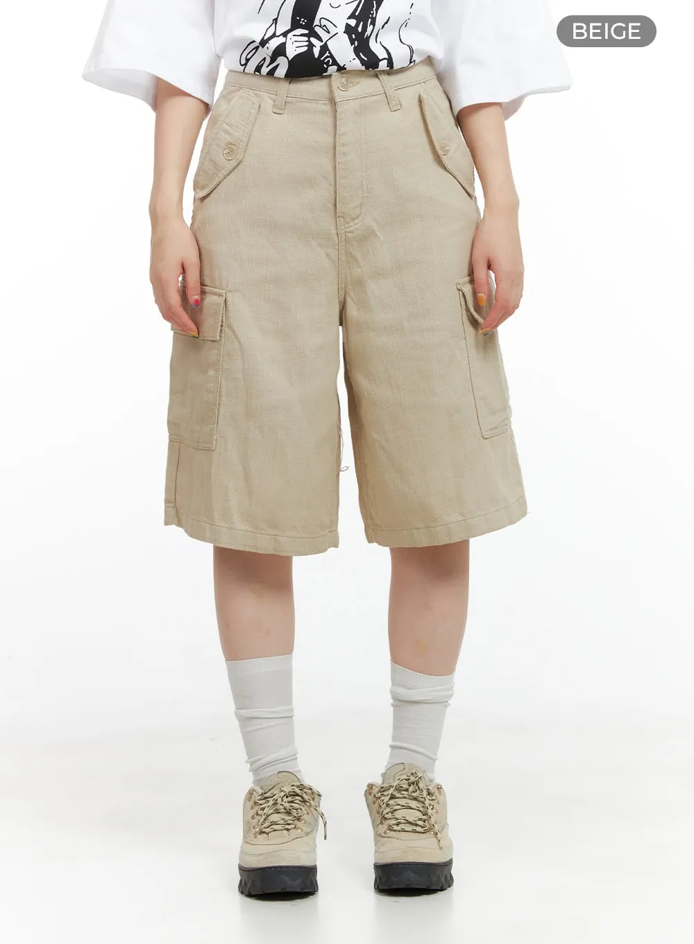 Cargo Midi Pants CG408