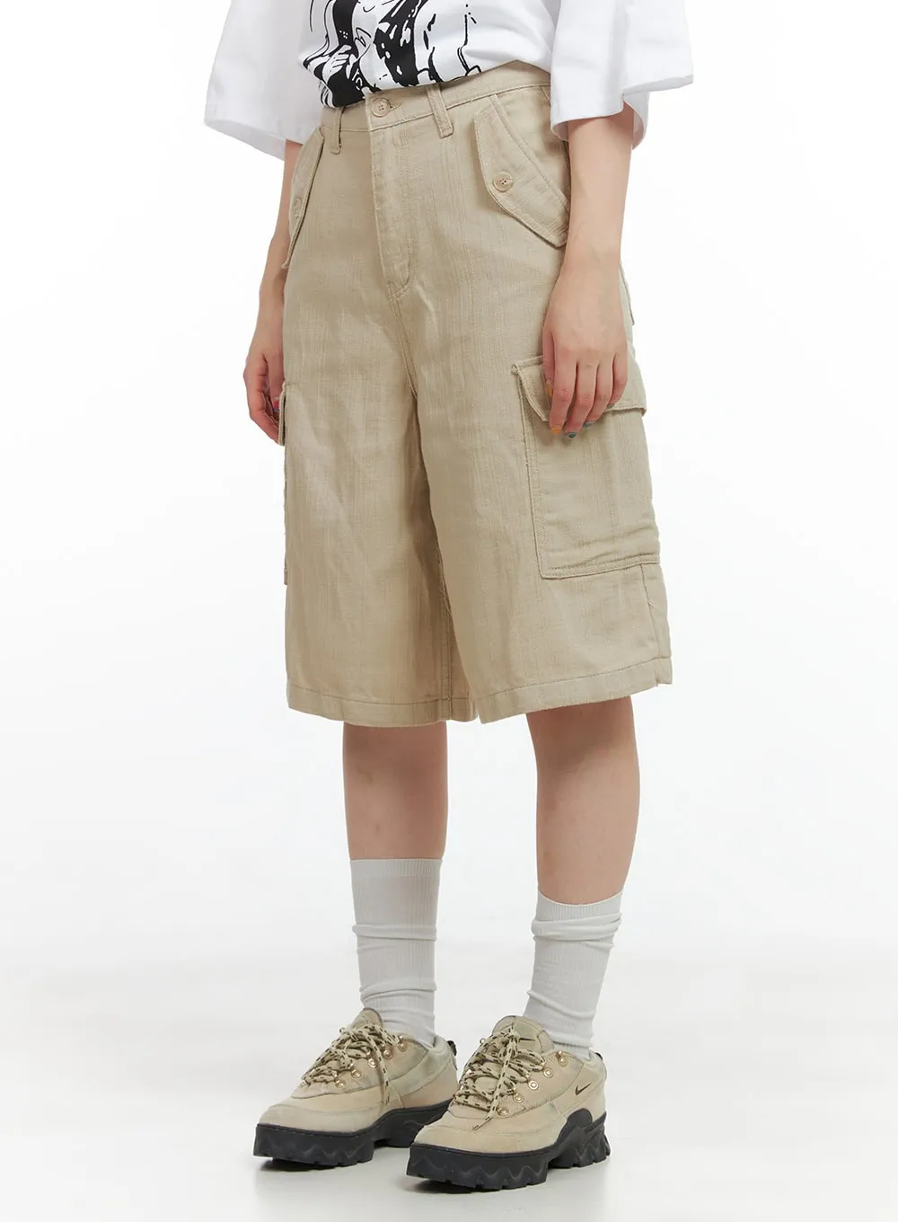 Cargo Midi Pants CG408