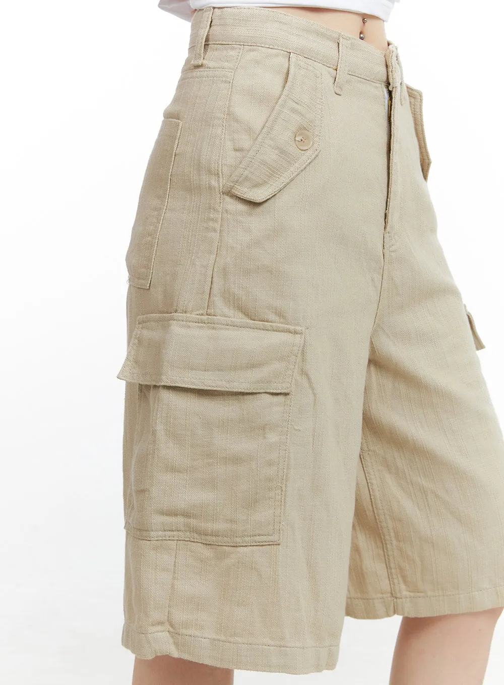 Cargo Midi Pants CG408