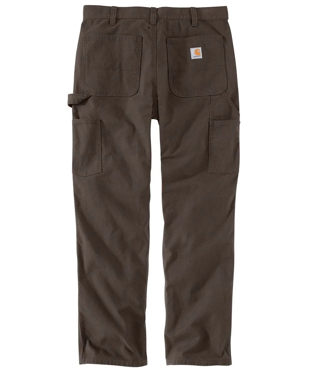 Carhartt Men’s Rugged Flex Relaxed Fit Duck Dungaree - Dark Coffee