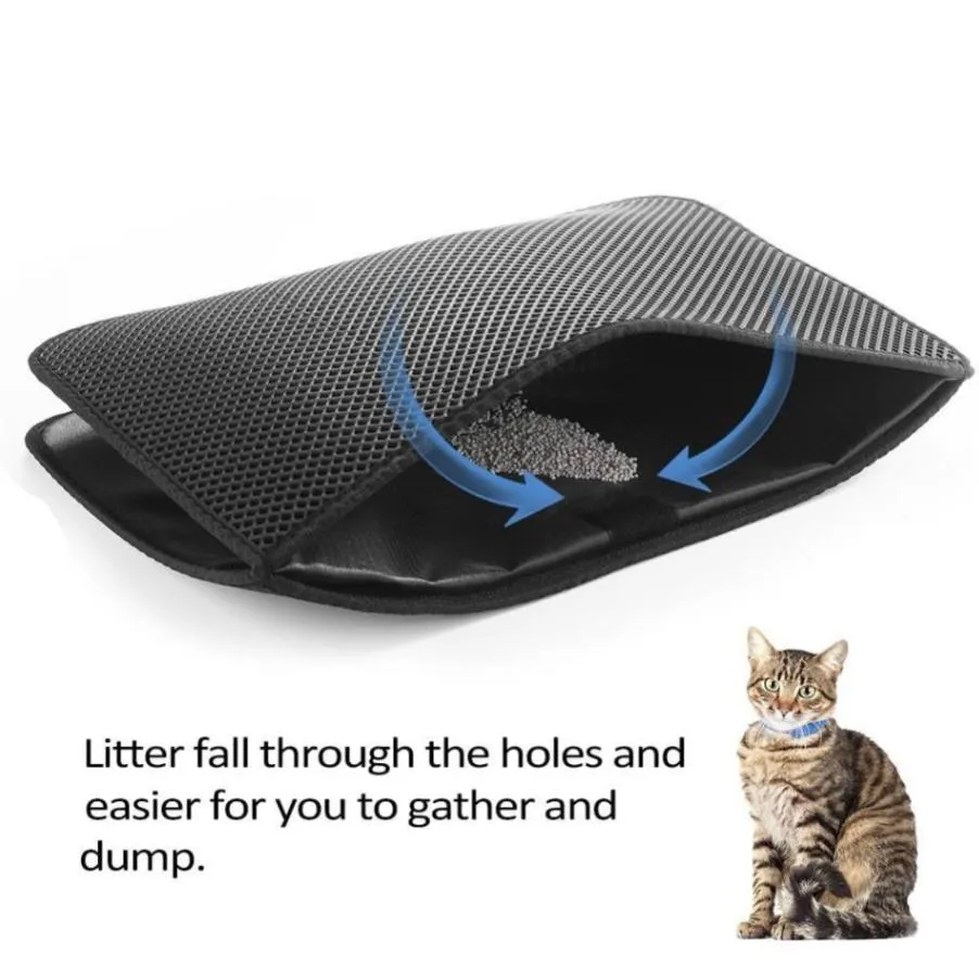 Cat Litter Mat Trapper: Keep Floors Clean and Litter-Free!