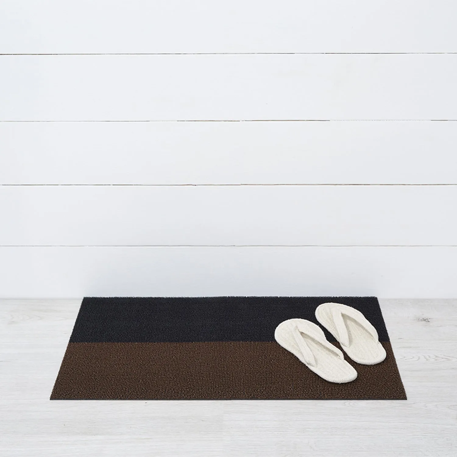 chilewich | doormat 46x71cm (18x28") | duo stripe mocha