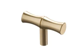 Colonial Bronze 263 Series Bamboo T-knob Cabinet Knob