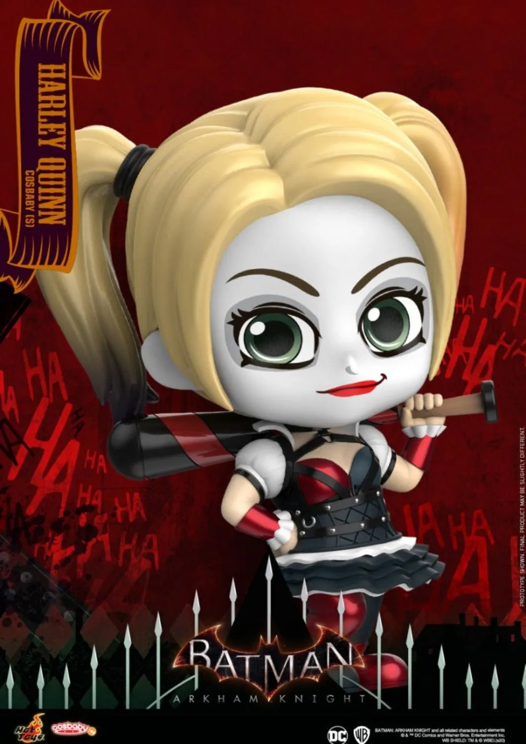 Cosbaby Batman: Arkham Knight - Harley Quinn- COSB675