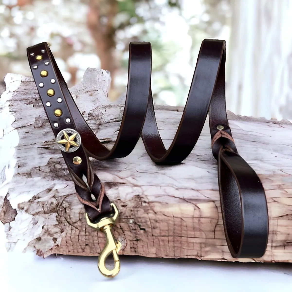 Custom Leather Dog Collar Nashville