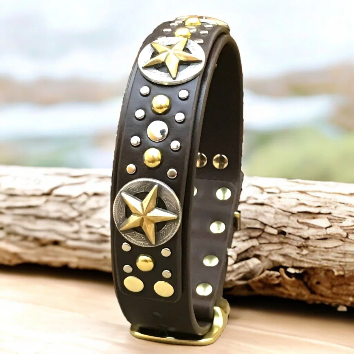 Custom Leather Dog Collar Nashville