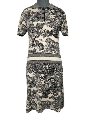 Dior Toile de Jouy Jungle Printed Dress Size M