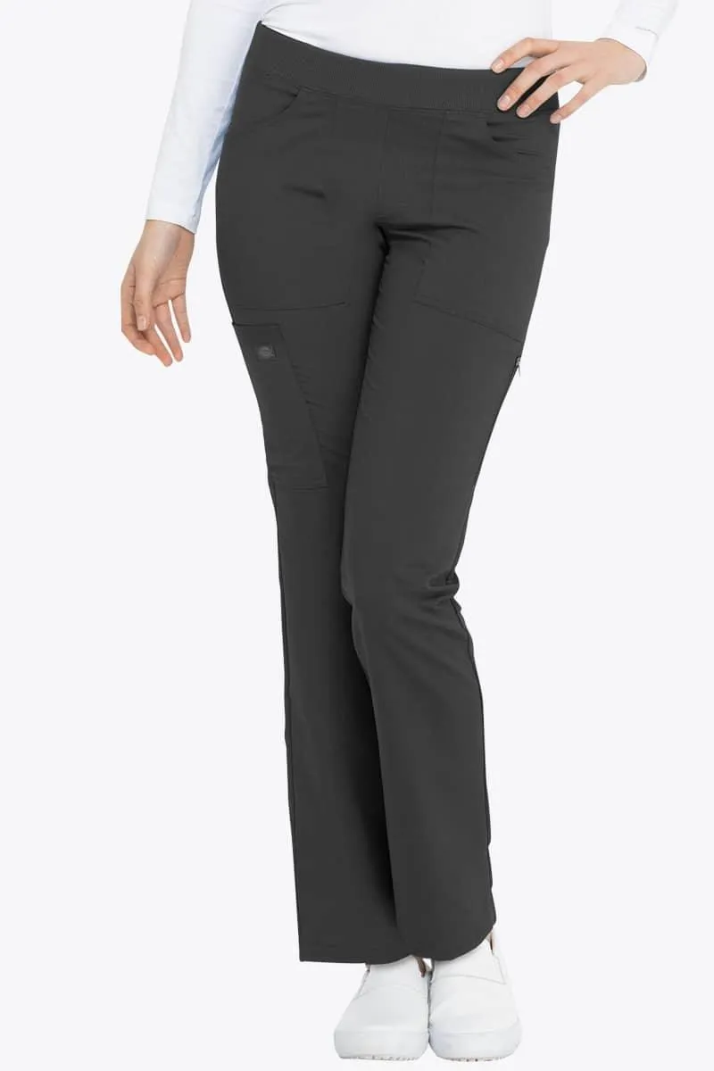 DK135P Dickies Balance Women's Petite Mid Rise Tapered Leg Pant