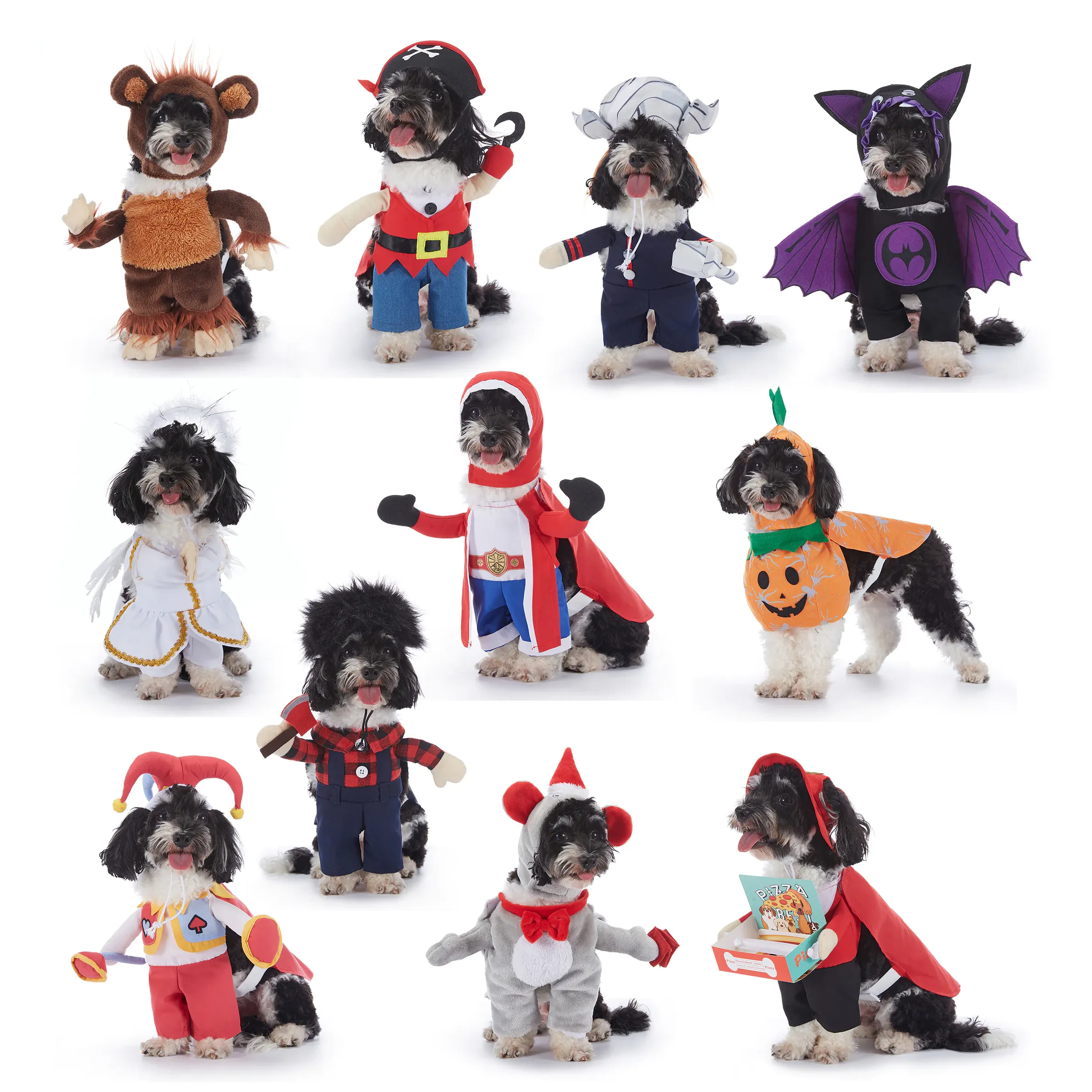 Dog Costumes. Pick From 11 Cute Styles For Halloween And Year Round Fun.