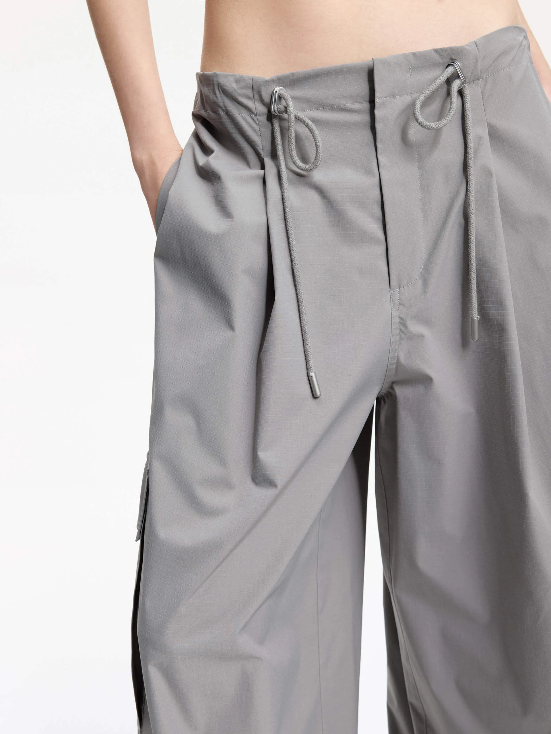 Drawstring Detail Cargo Pants