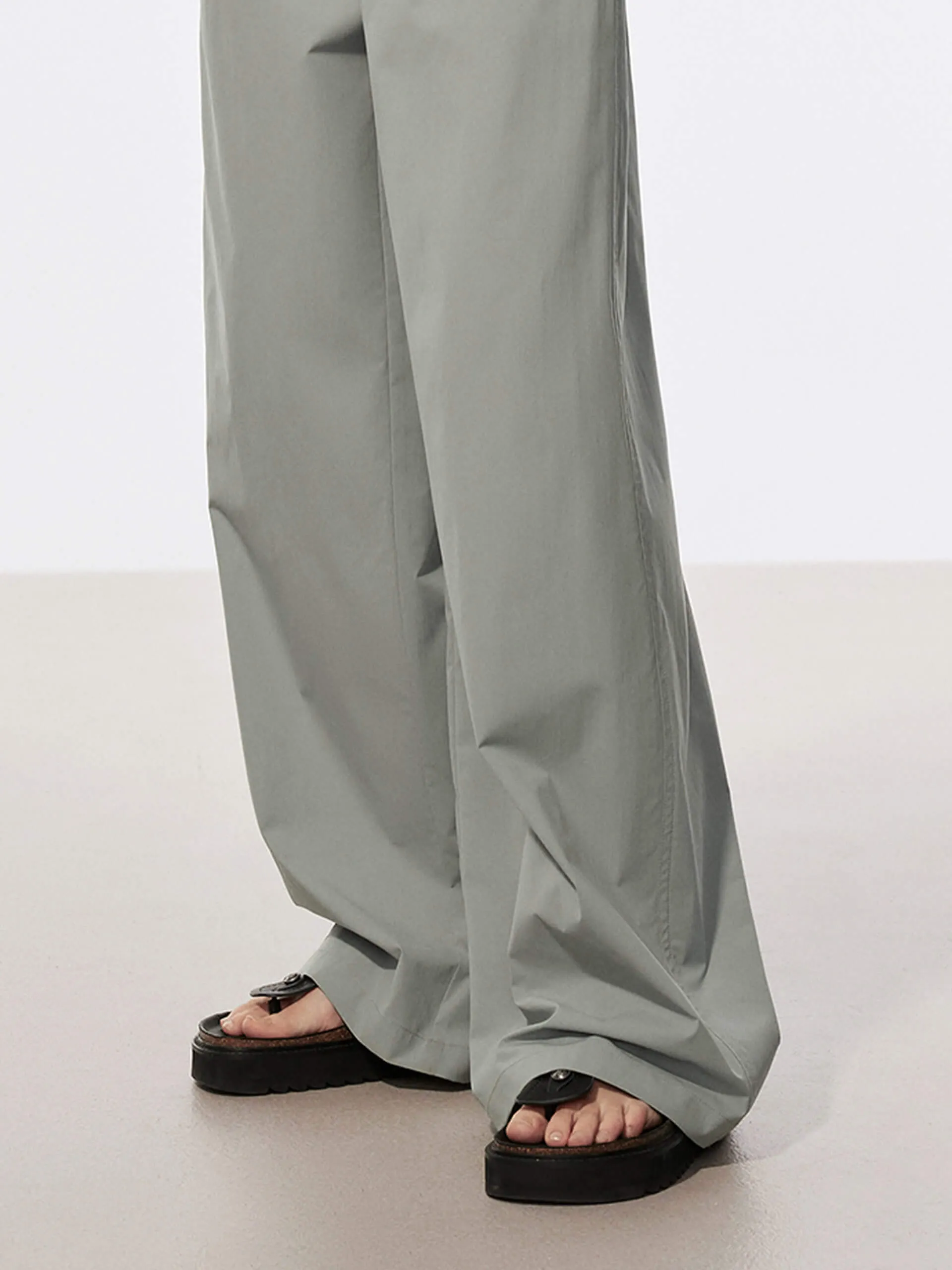 Drawstring Detail Pocket Pants