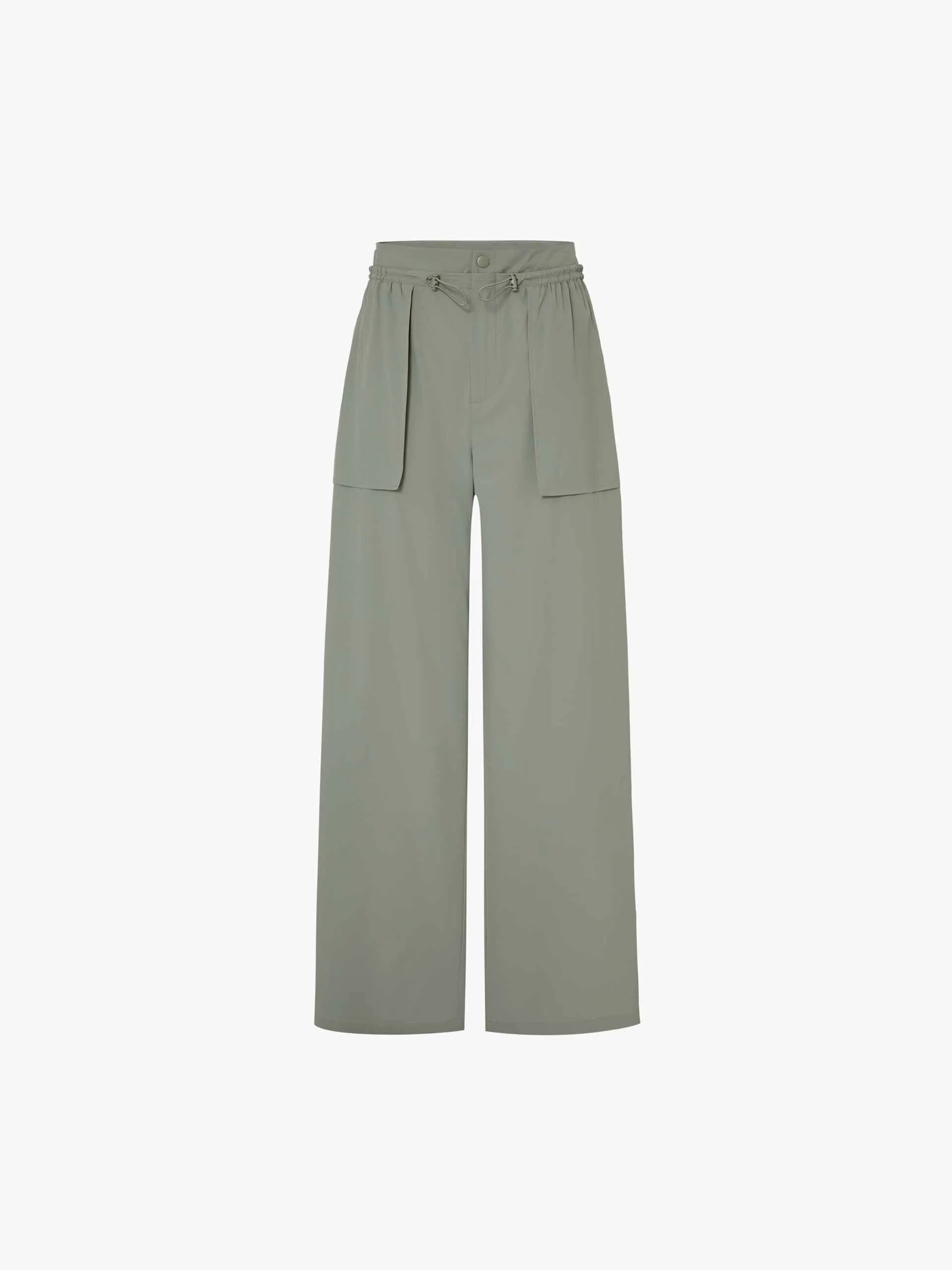 Drawstring Detail Pocket Pants