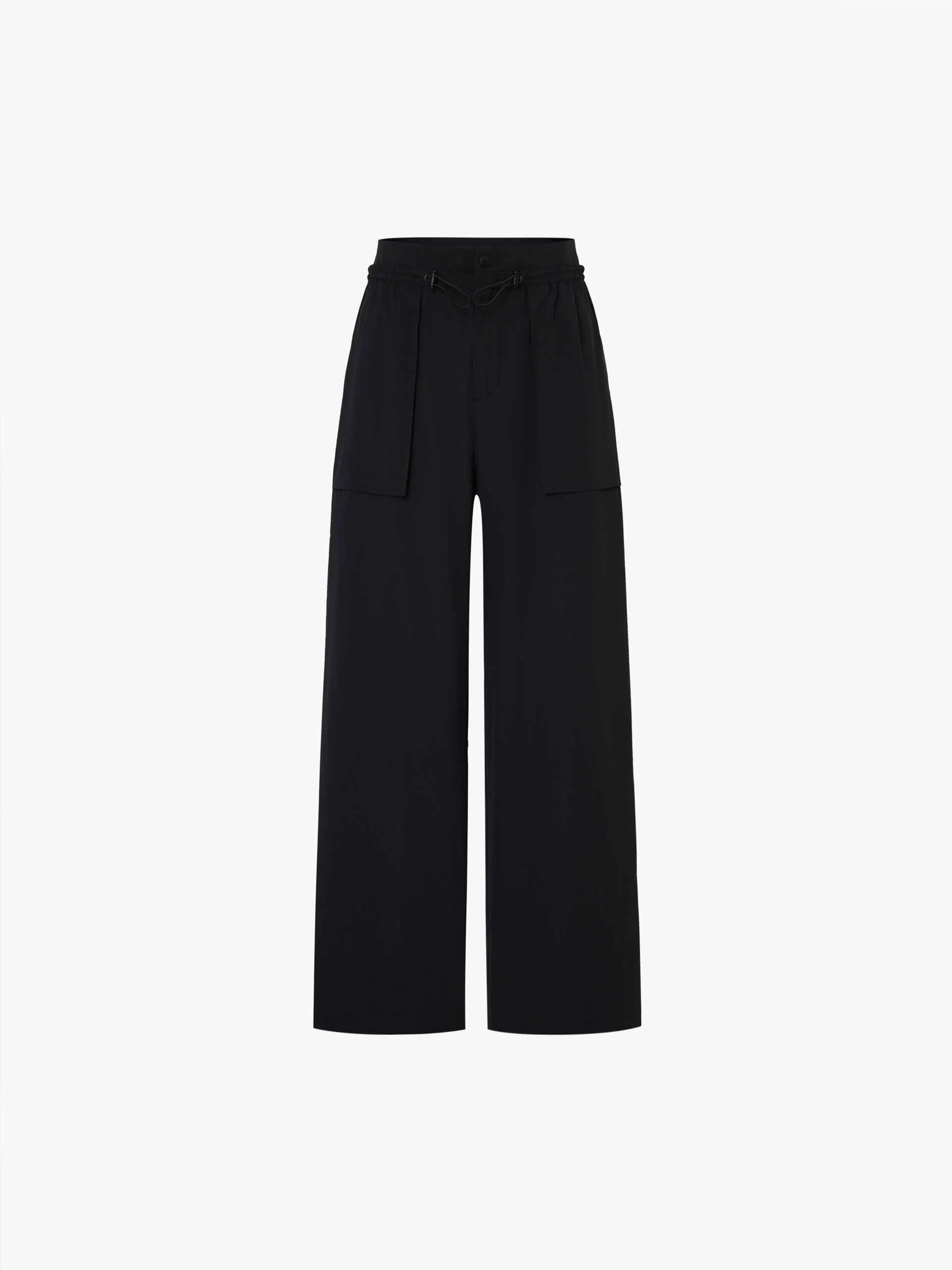 Drawstring Detail Pocket Pants