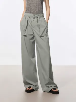 Drawstring Detail Pocket Pants