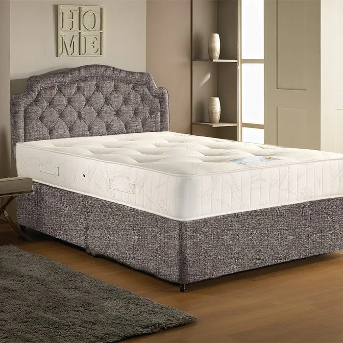 Dream Vendor Memory Foam Sprung Divan Bed Set