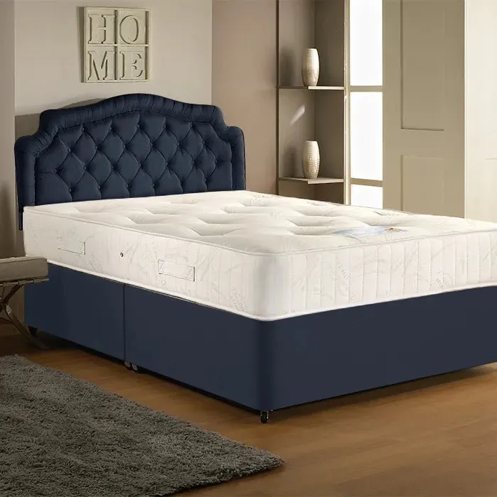 Dream Vendor Memory Foam Sprung Divan Bed Set