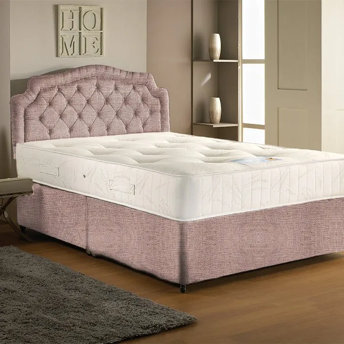 Dream Vendor Memory Foam Sprung Divan Bed Set